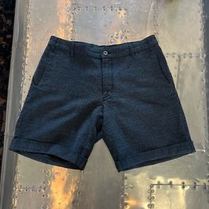 Zara Man blue linen shorts size 30